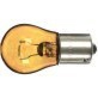 Miniature Incandescent Bulb, 12 Volts, Single Contact Bayonet Base, 150 Life Hours, 22 Candle Power, Nickel (Pack of 10)