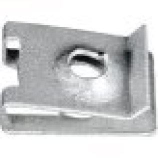 "U-Nut for BMW 1992-2011, Zinc, M4.8 Screw Size, 2.3-3.5mm Panel Range, 8.5mm Center Of Hole To Edge (Pack of 25) "