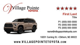 Village Pointe Sequoia Business Card