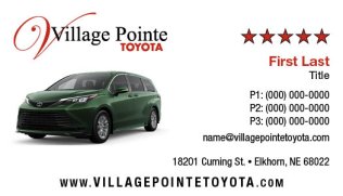 Village Pointe Sienna Business Card