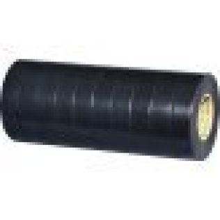 Vinyl Electrical Tape, Black, 3/4" Width, 66' Length, 220% Elongation, 14 to 176°F Temperature Rating (Pack of 1)