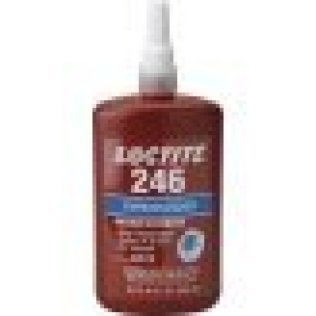 Loctite® - 246™ High Temperature Threadlocker, Medium Strength, Blue, Liquid Form, 8.45fl.oz Bottle (Pack of 1)