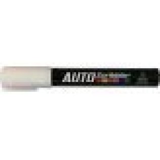 Auto Scribbler - Automotive Water-Based Paint Marker, White (Pack of 6)