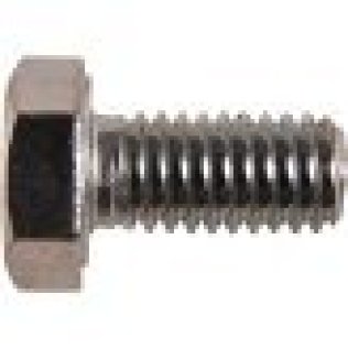 DIN 933 Hex Cap Scrw, Property Class 10.9, Alloy S, Zinc Finish, Coarse Thrd, 7.5mm Hd Height, 19mm Across Flats, M12-1.75 x 25mm (Pack of 20)