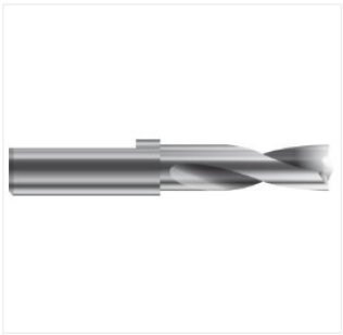 Spot Weld Remover Drill Bit, Cobalt, Single-Ended, 7/8"" Flute Length, M6.5 (1/4"") x 45mm (Pack of 1)