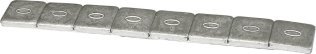 Low Profile Steel Adhesive Wheel Weight for HD Trucks, Nano Coated, 0.50oz Segment, 640 Segments, 20lb Roll Weight (Pack of 1)