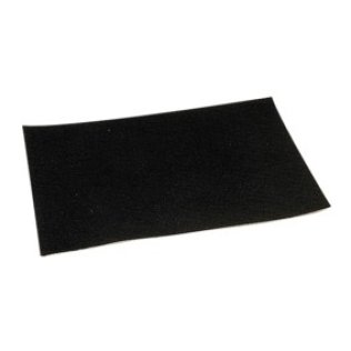 Anti-Rattle/Squeak BRS Tape, Black, Suitable for Honda, Nissan and Toyota, 1mil Thickness, 8 x 10" (Pack of 2)
