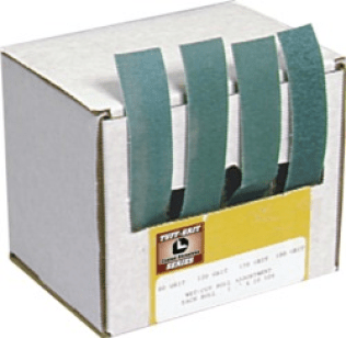 Tuff-Grit - Waterproof Abrasive Sandpaper 1 x 10 Yards 150 120 80 and 60 Grit (Sold Individually)