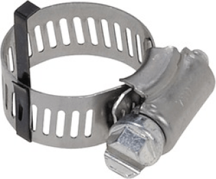 Freon Hose Clamps Stainless Steel Size # 8 7/16-1 (Pack of 25)
