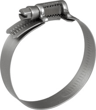 Non-Perforated 316 Stainless Steel Clamps Size # 16 11/16-1-1/2 1/2 (Pack of 10)