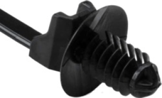 Fir Tree Tie, 6.3 IN Long Hole Diameter .25-.28 (Pack of 25)