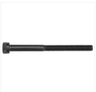 Socket Head Cap Screw, Alloy Steel, Premium Black Oxide Finish, Coarse Thread, 9/64" Hex Key, #8-32 x 2" (Pack of 25)
