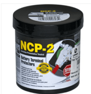 Terminal Protector, Post-Type, 50 Rings/Can, NCP-2, Corrosion-Resistance (Pack of 1)