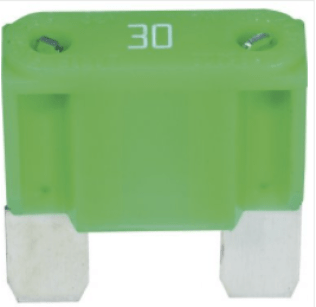 MAXI® Fuse, 30 Amps, 32 Volts DC, Green (Pack of 1)