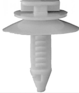 Door Trim Panel Retainer for GM, Plastic, Yellow, 9/32 x 19/32" Top and 3/4 x 7/8" Bottom Head, 5/16 x 3/4" Stem (Pack of 25)