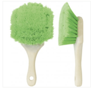 S.M. Arnold - Wheel and Body Brush, Green, 8.5" Length (Pack of 1)