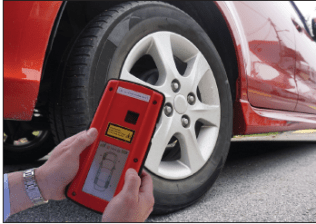 GrooveGlove Mobile Tire Diagnostic Tool