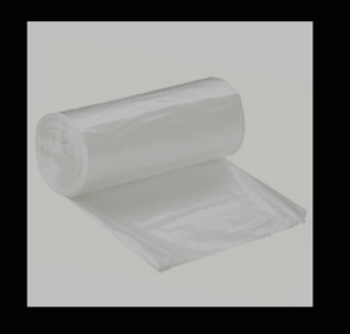 Liner HDPE 24 X24 8MIC RL Natural 1000/case