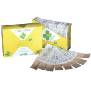 Certi-Strips - Plastic - 1" x 3" - 100/box (Pack of 1)