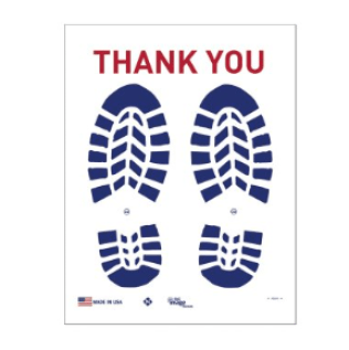 Treated Paper Floor Mat, 17" Width, 22" Length (Pack of 1)