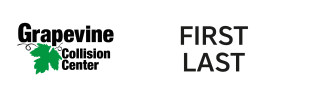Grapevine Collision Name Badge