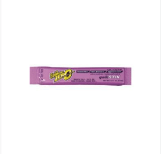 Sqwincher - Energy Drink, Grape Zero Qwik Stiks Powder Dry Mix, 0.11 Oz, 20 Oz Yield (Pack of 50)