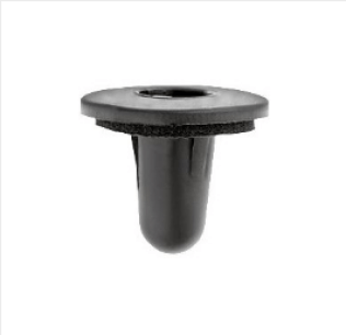 Rear Lamp Grommet with Sealer for Ford F-150 2015+, Nylon, Black, 18mm Head, 13mm Stem Length, 15.6mm Overall Length (Pack of 10)