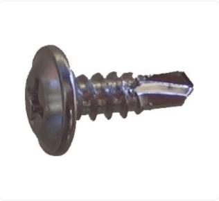 Phillips Round Washer Head Drill Point Screw #8 (Pack of 100)