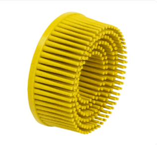 2" Yellow Finger Disc - 80 Grit (Pack of 1)