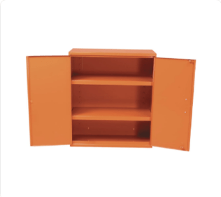 2 Door Storage Cabinet, 30" H x 26-9/16" W x 11-7/8" D (Pack of 1)