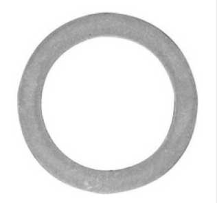 Aluminum Drain Plug Gasket and Sealing Ring, M8 ID x M14 OD, 1mm Thickness (Pack of 10)