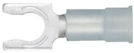 Visa Crimp™ - Snap Locking Spade Terminal 16-14 AWG, Nylon-Insulated, #10 Stud Size, Blue (100 per pack)