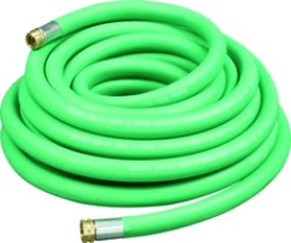 Green Garden Hose Assembly Green EPDM Multiple Textile Spirals EPDM 300 psi 3/4 (Sold Individually)
