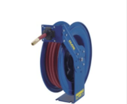 Coxreels® - Standard Air/Water Hose Reel, Double Axle Support to Center Shaft, 300PSI, 43lbs, 3/8" x 50' (Pack of 1)