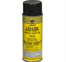 Battery Terminal Protector Yellow 16 oz. Aerosol Can (3 per pack)