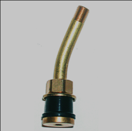 23 Degree Bend Tire Valve Without Cap and Core