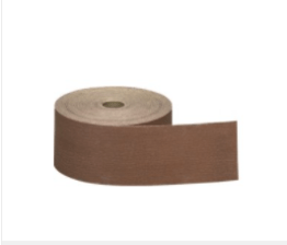Pressure-Sensitive Adhesive (PSA) Sandpaper Roll, Aluminum Oxide Grain, 120 Grit, 2-3/4" Width, 25 Yards Length (Pack of 1)