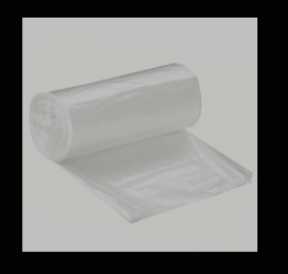Liner HDPE 24 X24 8MIC RL Natural 1000/case