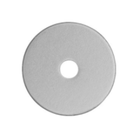 Fender Washer, Extra Thick, Steel, Zinc Finish, 0.25" ID, 2" OD, 0.12" Thickness (Pack of 50)