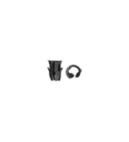 Speed Nut, Tubular/Barrel Type, Steel, Fits 1/8" Round Stud, Fits 3/16" Round Hole, 0.04-0.045" Panel Range (Pack of 100)