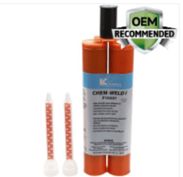Kent® Chem-Weld I Plastic Repair Adhesive Black 10fl.oz