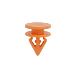 Door Trim Applique Clip-Orange (Pack of 50)