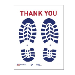 Treated Paper Floor Mat, 17" Width, 22" Length (Pack of 1)
