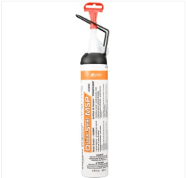 Quick Seal MSP Seam Sealer, Clear, Solid Paste Form, 6.76fl.oz Cartridge (Pack of 1)
