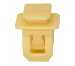 Front Bumper Retainer, 10x12mm Top Head Dia., 12x16mm Bottom Head Dia., 11x11mm Stem Size, 21mm Length, Fits 8x14mm Slot, Nylon (Pack of 25)