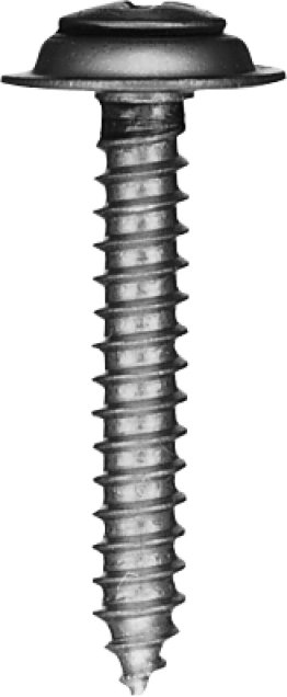Sheet Metal Screw Phillips Oval Washer Head Zinc Finish Steel #10 x 1 (50 per pack)
