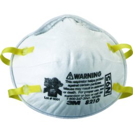 Disposable Respirator 8210 N95 (20 per pack)