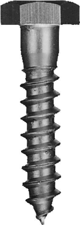 Lag Screw Hex Head Zinc Finish Steel 3/8 x 3 (50 per pack)