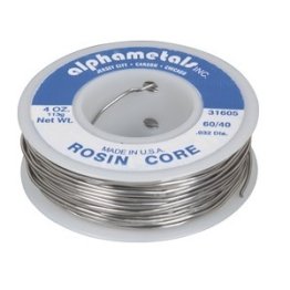 Sn/Pb Rosin Core Solder 0.032 (Sold Individually)