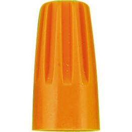 22-14 AWG-Orange Wire Connector Standard Temperature-221 F 600V/1000 Volts (100 per pack)